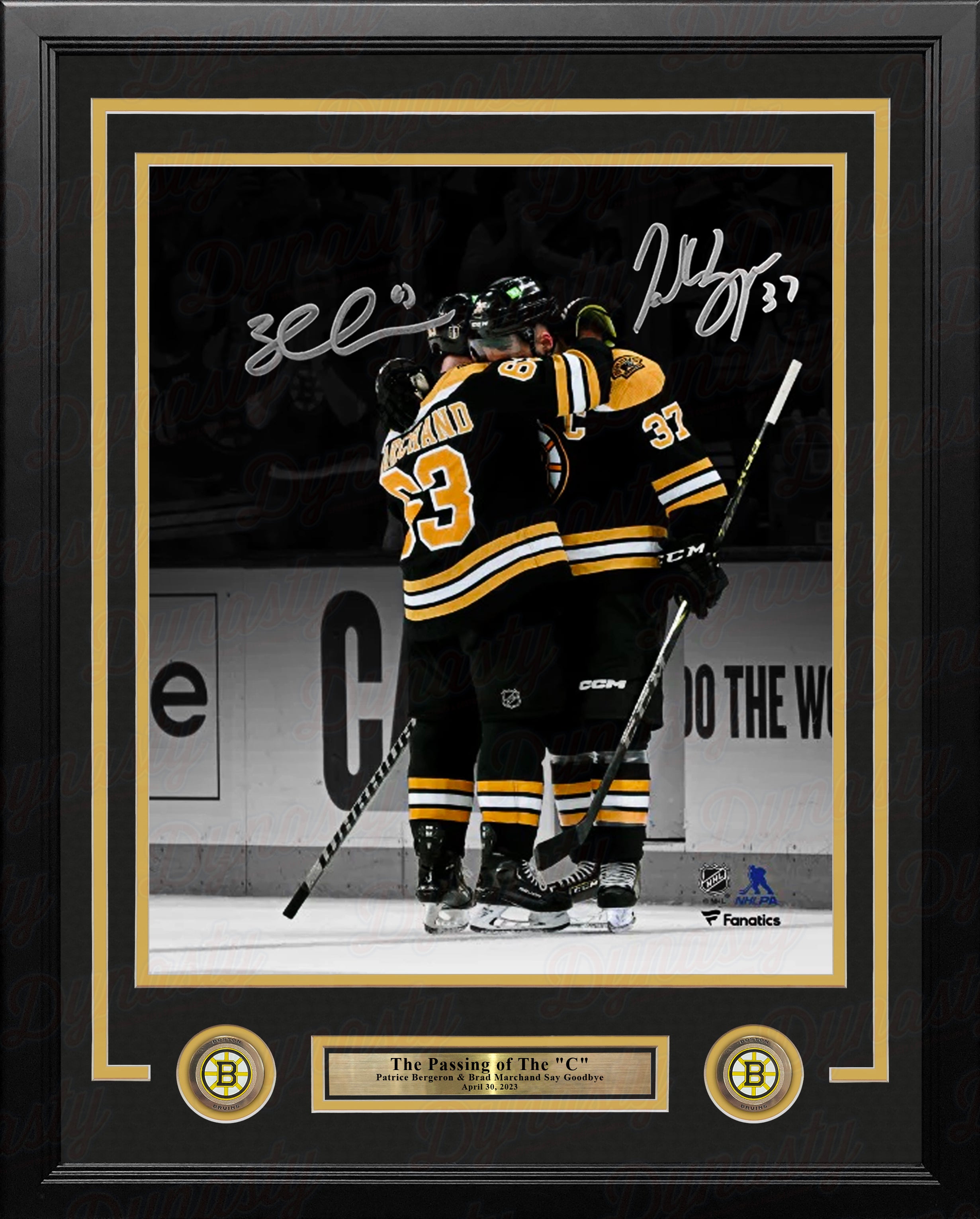 Patrice Bergeron Autographed Jersey