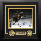 Brad Marchand Alternate Jersey Boston Bruins Autographed 8" x 10" Framed Hockey Blackout Photo - Dynasty Sports & Framing