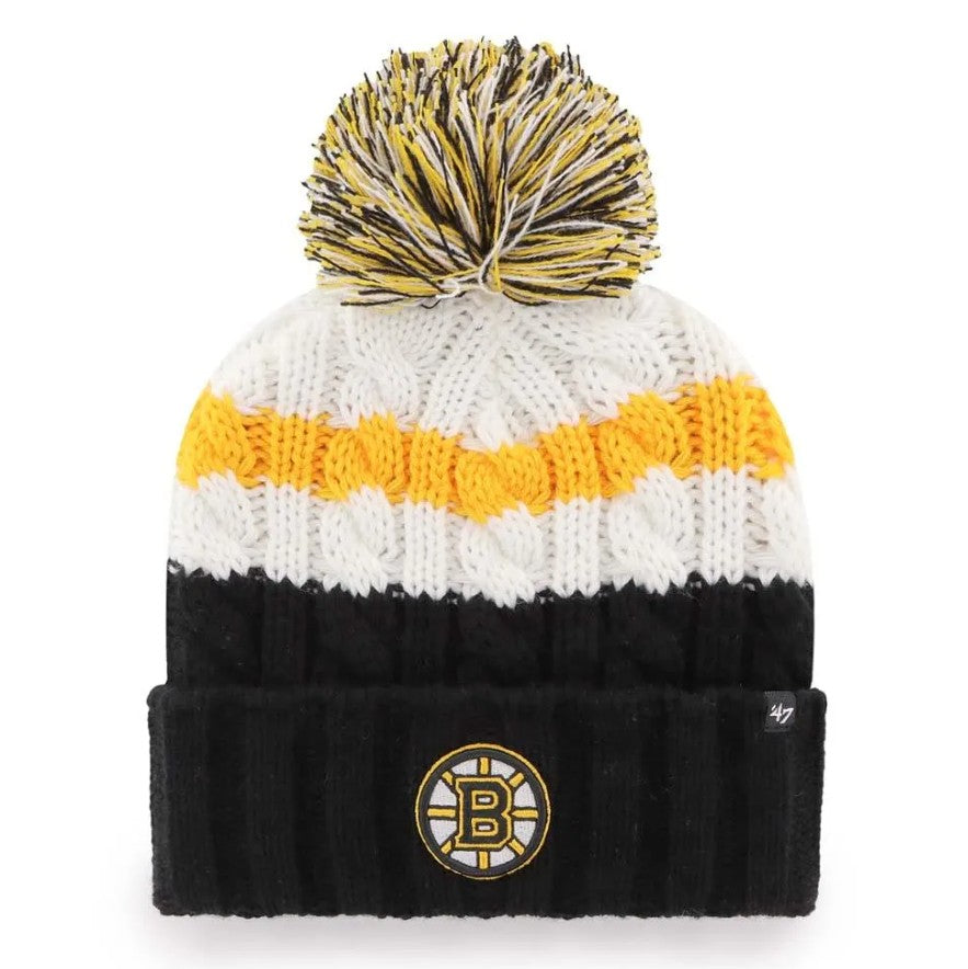 Boston Bruins '47 Brand Ashfield Women's Knit Hat NHL Hockey