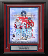 Alex Ovechkin Washington Capitals 895th Goal 8" x 10" Framed Collage Hockey Photo - Dynasty Sports & Framing