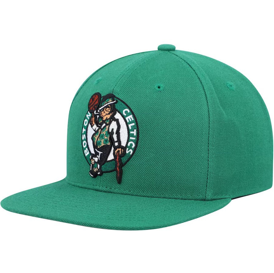 Boston Celtics Mitchell Ness Ground Snapback Hat NBA