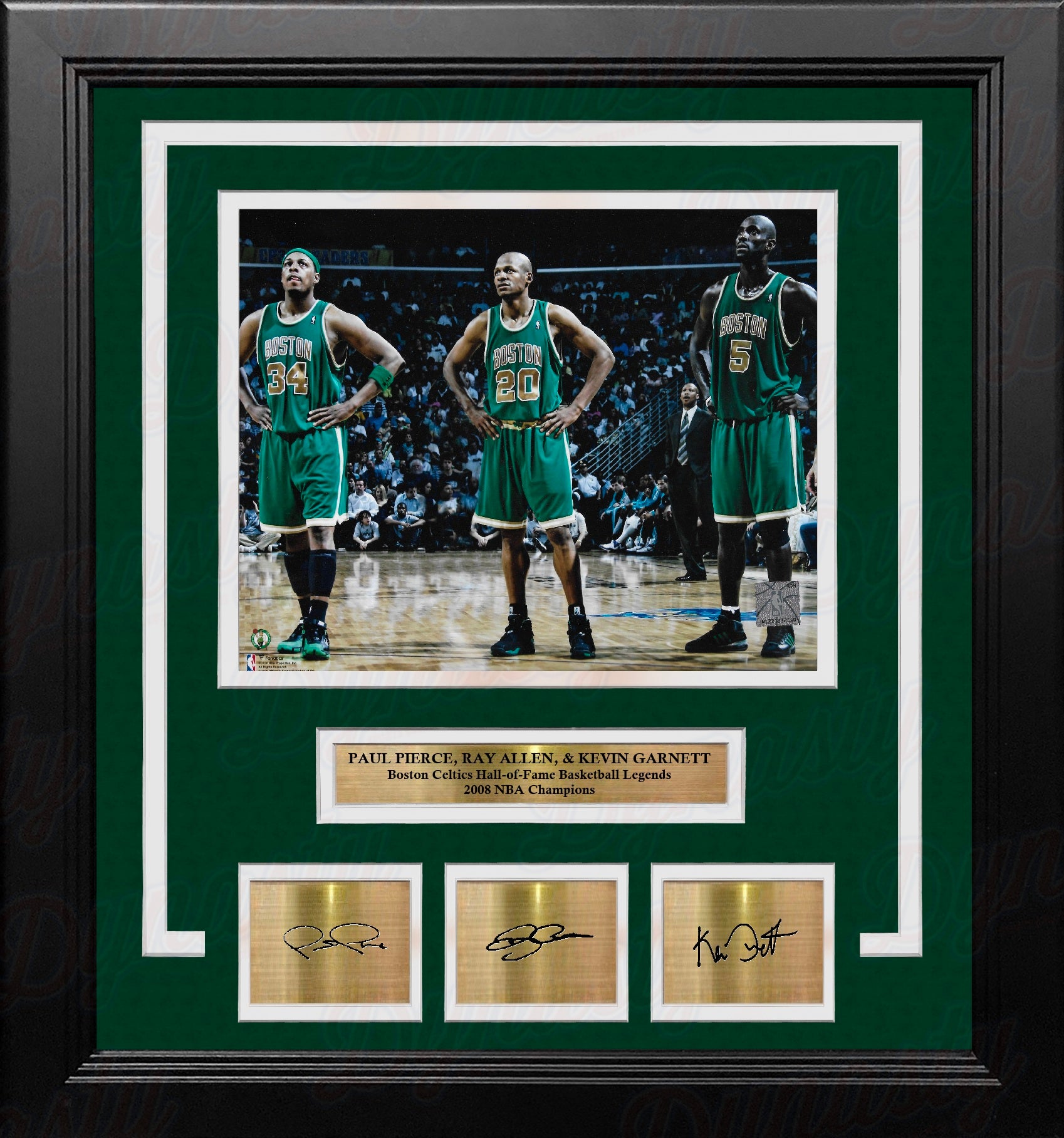 Paul Pierce, Ray Allen & Kevin Garnett Boston Celtics 8