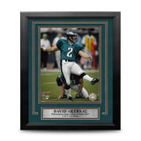 David Akers Kicking Action Philadelphia Eagles 8" x 10" Framed Football Photo - Dynasty Sports & Framing