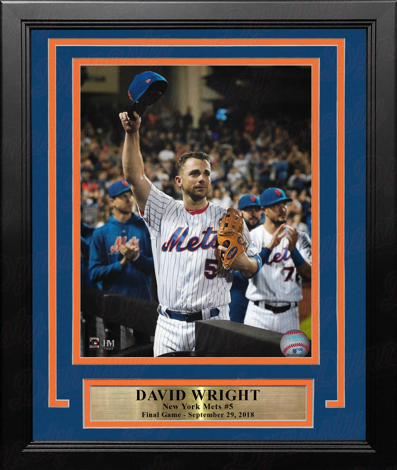 David Wright Final Game New York Mets 8" x 10" Framed Baseball Photo