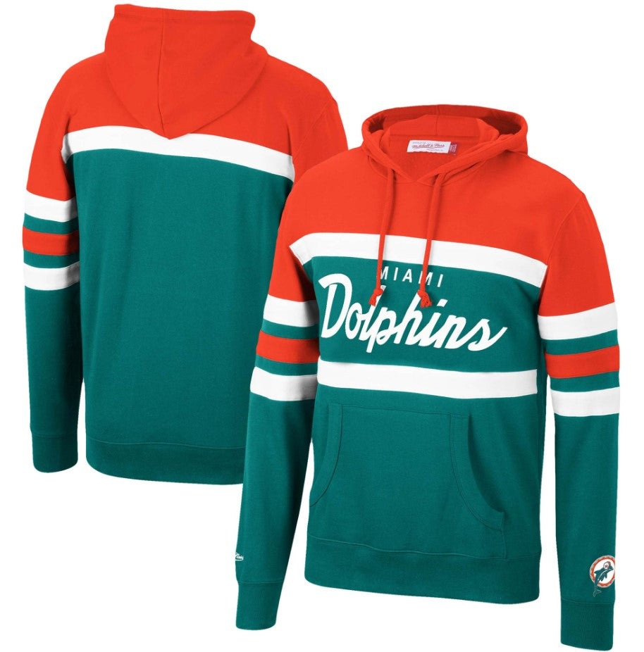 Miami Dolphins Mitchell & Ness Head Coach Hoodie