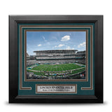 Philadelphia Eagles Lincoln Financial Field Aerial View 8" x 10" Framed Football Stadium Photo - Dynasty Sports & Framing