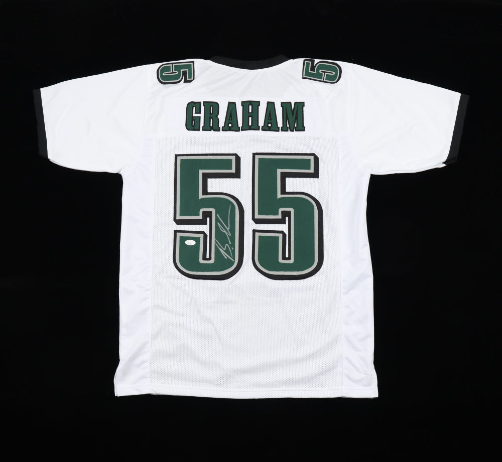 Brandon Graham Philadelphia Eagles Autographed White Football