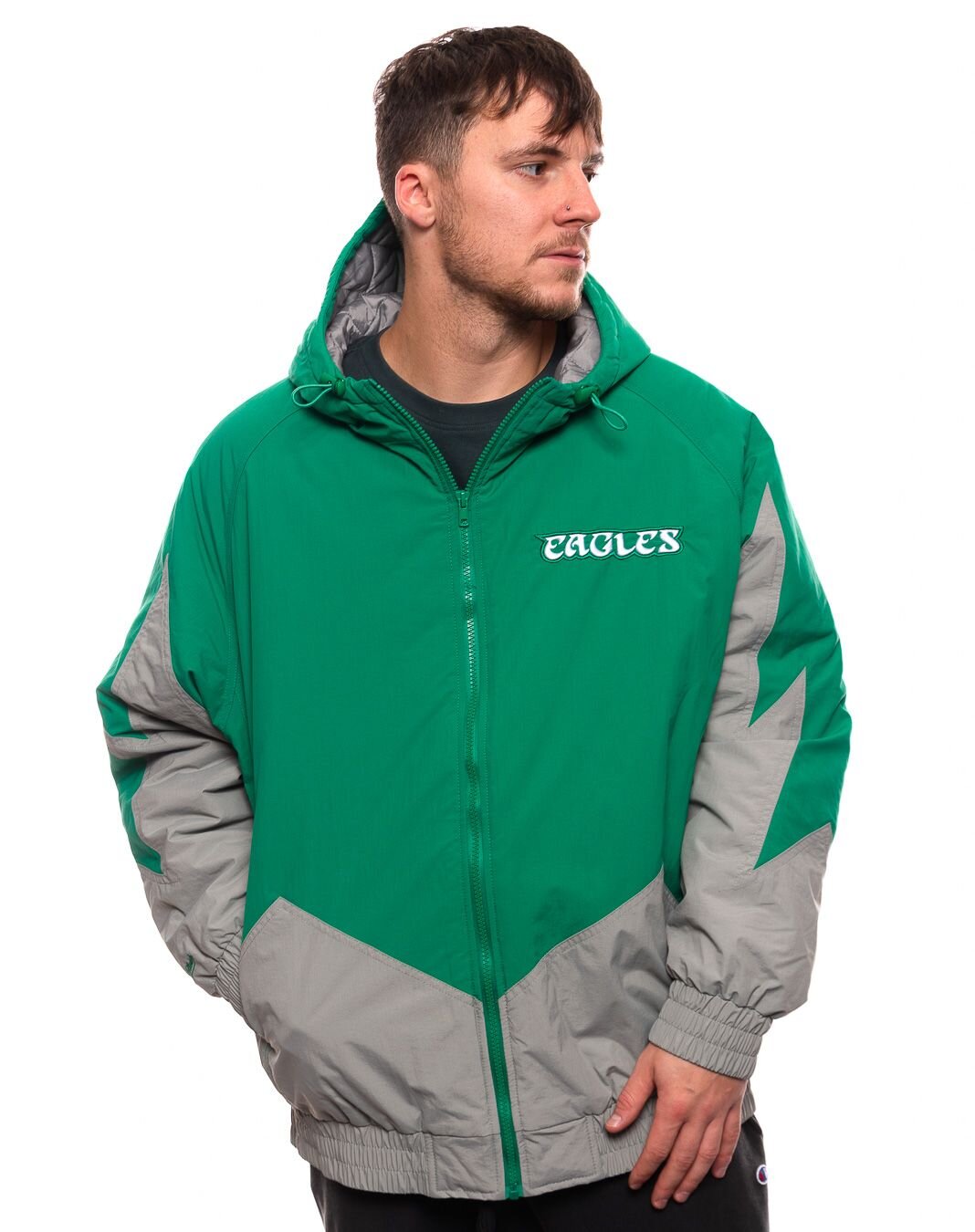 Philadelphia Eagles Mitchell & Ness Retro Full Zip Jacket | Eagles