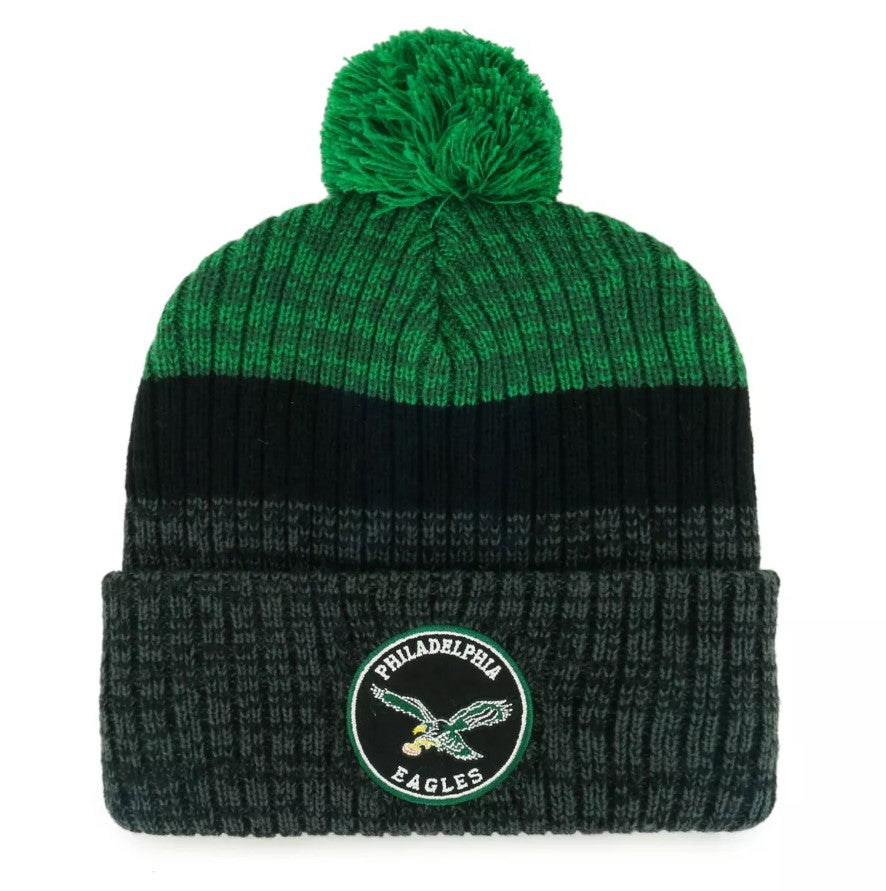 Philadelphia Eagles Throwback Freezer Cuffed Knit Hat Eagles