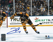Pavel Zacha Autographed 2023 Winter Classic Fenway Park Photo - Dynasty Sports & Framing