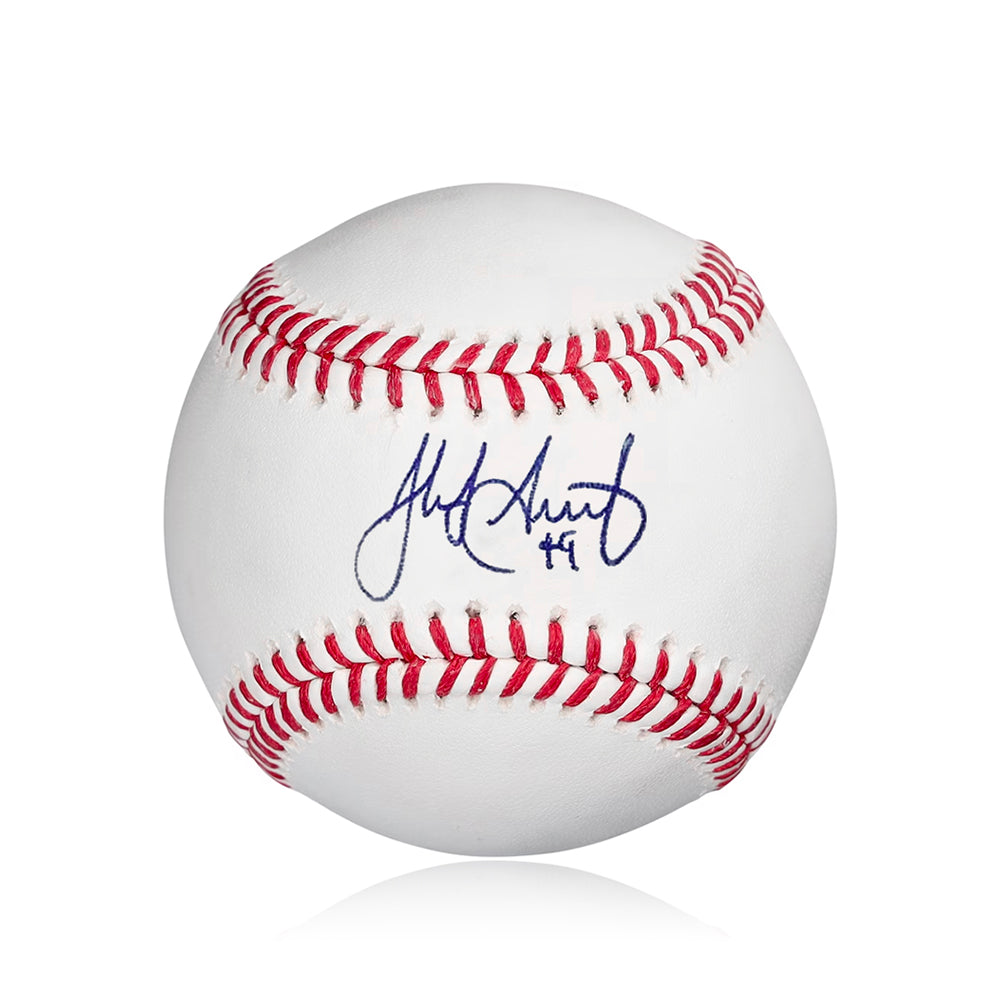 Jake Arrieta Autographed Chicago Cubs Major League Baseball