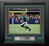 Jalen Hurts Running Action Philadelphia Eagles 11" x 14" Framed Football Photo - Dynasty Sports & Framing