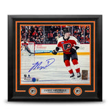 Jamie Drysdale in Action Philadelphia Flyers Autographed 16" x 20" Framed Hockey Photo - Dynasty Sports & Framing