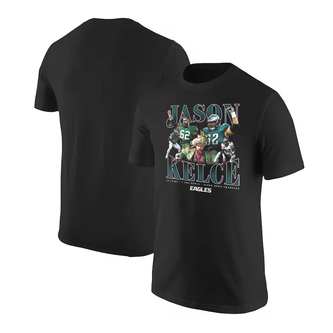 Jason Kelce Philadelphia Eagles Retirement Edition T-Shirt (Limited Run)