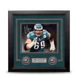 Jon Runyan in the Tunnel Autographed Philadelphia Eagles 8" x 10" Framed Football Photo - Dynasty Sports & Framing