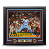 Jose Alvarado Throwback Action Autographed Philadelphia Phillies 11" x 14" Framed Baseball Photo - Dynasty Sports & Framing
