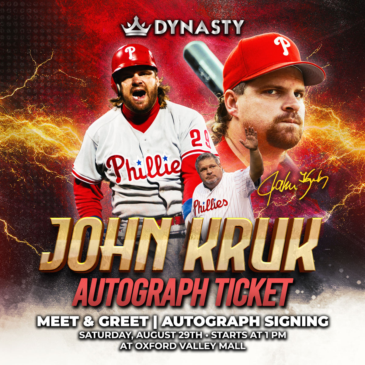 John Kruk Experience Tickets