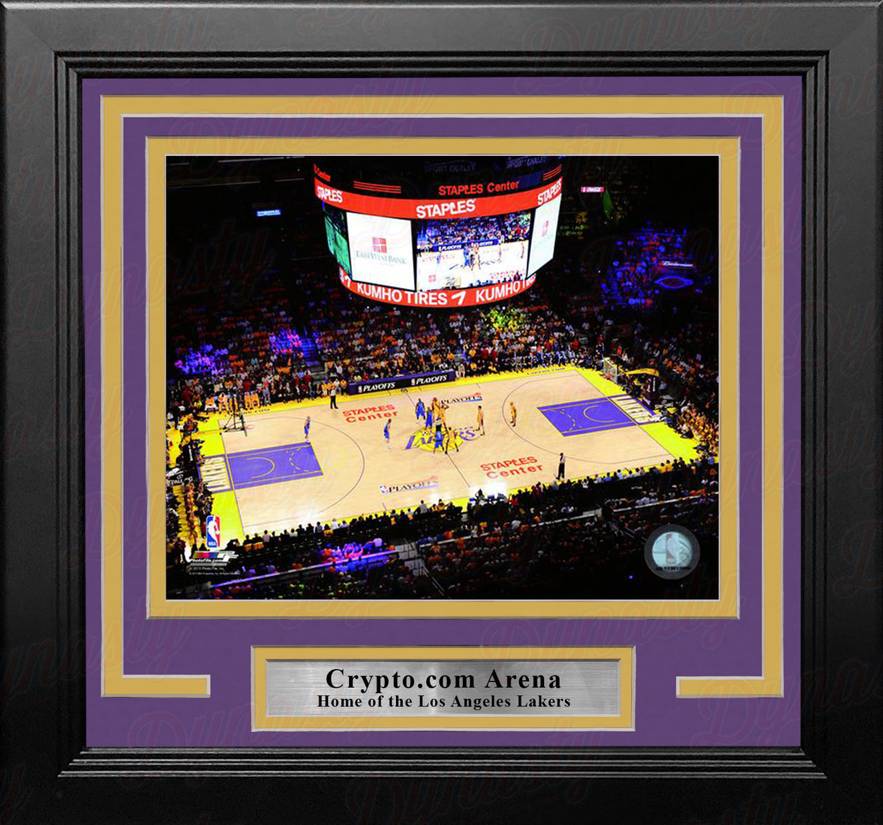Los Angeles Lakers Staples Center 8" x 10" Framed Basketball Stadium Photo
