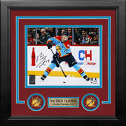 Matthew Tkachuk Reverse Retro Florida Panthers Autographed 8" x 10" Framed Hockey Photo - Dynasty Sports & Framing