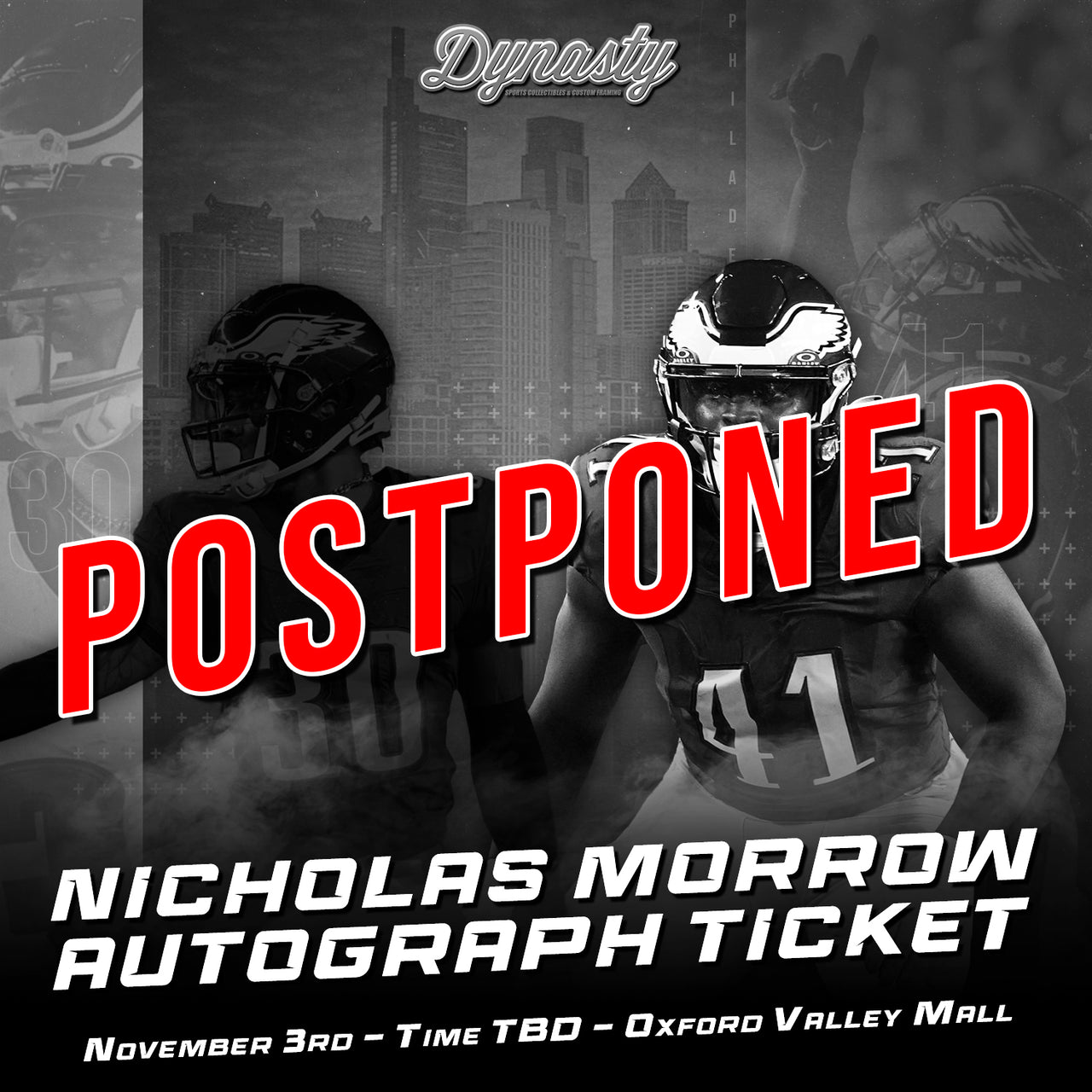Nicholas Morrow Philly Football Signing Experience