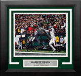 Garrett Wilson One-Handed Touchdown Catch New York Jets 8" x 10" Framed Football Photo - Dynasty Sports & Framing
