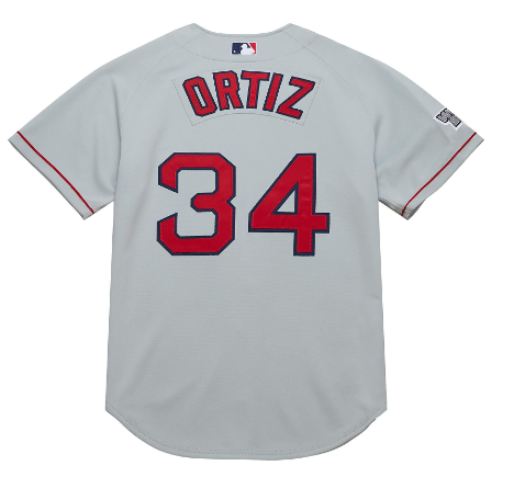 Dynasty Sports David Ortiz Boston Red Sox 2004 World Series Mitchell Ness Authentic Jersey Medium