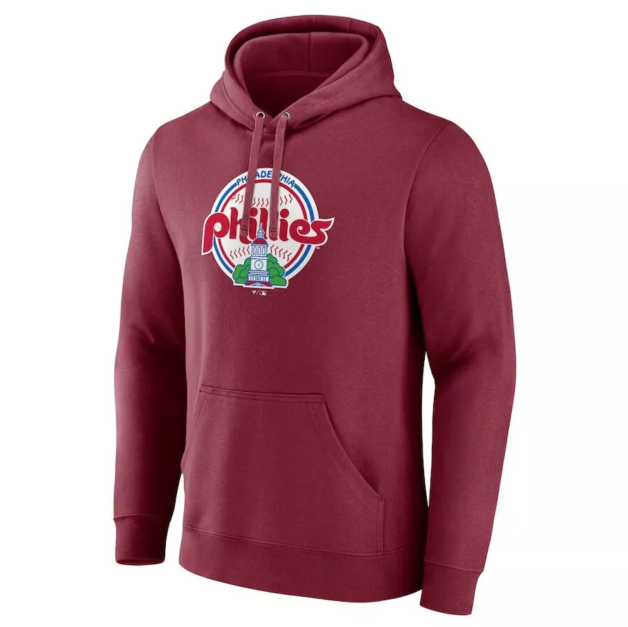 Mitchell & Ness Philadelphia Phillies Cooperstown Collection Broad  Street Track Jacket - Maroon