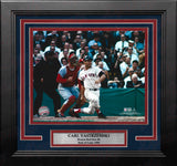 Carl Yastrzemski in Action Boston Red Sox 8" x 10" Framed Baseball Photo - Dynasty Sports & Framing