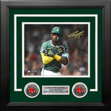 Ceddanne Rafaela Boston Red Sox Walk-Off Celebration Autographed 8" x 10" Framed Baseball Photo - Dynasty Sports & Framing