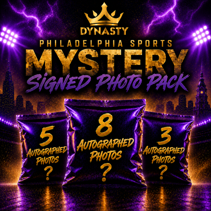 Philadelphia Sports Autograph Mystery Photo Package