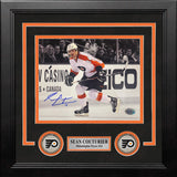 Sean Couturier Philadelphia Flyers Autographed 8" x 10" Framed Spotlight Hockey Photo - Dynasty Sports & Framing