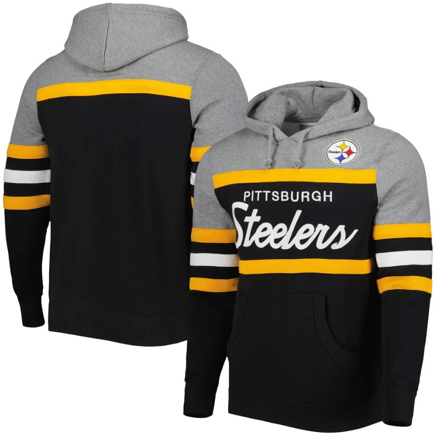 Pittsburgh Steelers Mitchell Ness Head Coach Hoodie