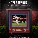 Trea Turner Philadelphia Phillies Autographed Framed Action Photo | Pre-Sale Opportunity - Dynasty Sports & Framing