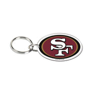 San Francisco 49ers Acrylic Logo Keychain - Dynasty Sports & Framing