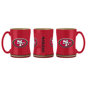 San Francisco 49ers Logo Relief Coffee Mug - Dynasty Sports & Framing