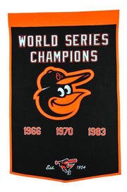 Baltimore Orioles MLB Dynasty Banner - Dynasty Sports & Framing