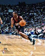 Allen Iverson in Action Philadelphia 76ers 8" x 10" Basketball Photo - Dynasty Sports & Framing