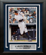 Aaron Judge in Action New York Yankees 8" x 10" Framed Baseball Photo - Dynasty Sports & Framing