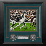 Avonte Maddox Interception v. Raiders Philadelphia Eagles Autographed 8" x 10" Framed Football Photo - Dynasty Sports & Framing