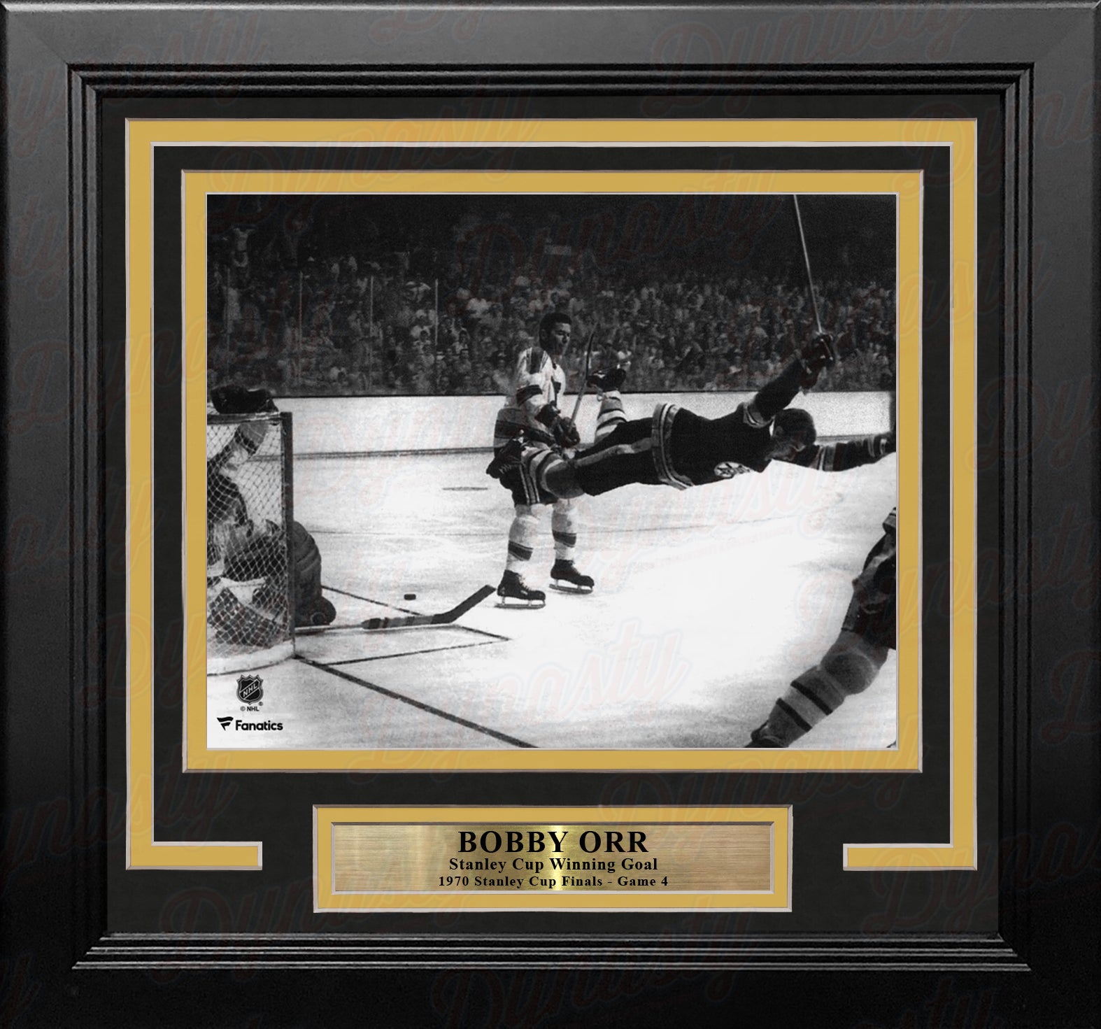 Bobby Orr - Framed Scoresheet Collage Boston Bruins 1970 Stanley Cup - The  Goal - NHL Auctions