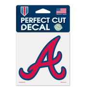 Atlanta Braves 4" x 4" Decal - Dynasty Sports & Framing