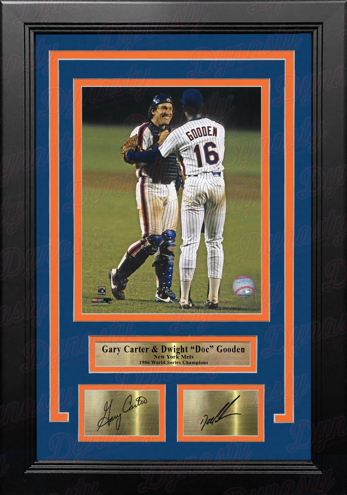 Gary Carter & Dwight Gooden New York Mets 8 x 10 Framed Baseball Photo  with Engraved Autographs - Dynasty Sports & Framing