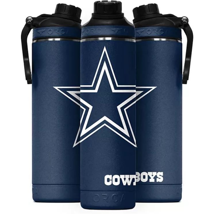 Dallas Cowboys 22oz. Large Logo Hydra Water Bottle - Dynasty
