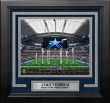Dallas Cowboys AT&T Stadium 8" x 10" Framed Football Photo - Dynasty Sports & Framing
