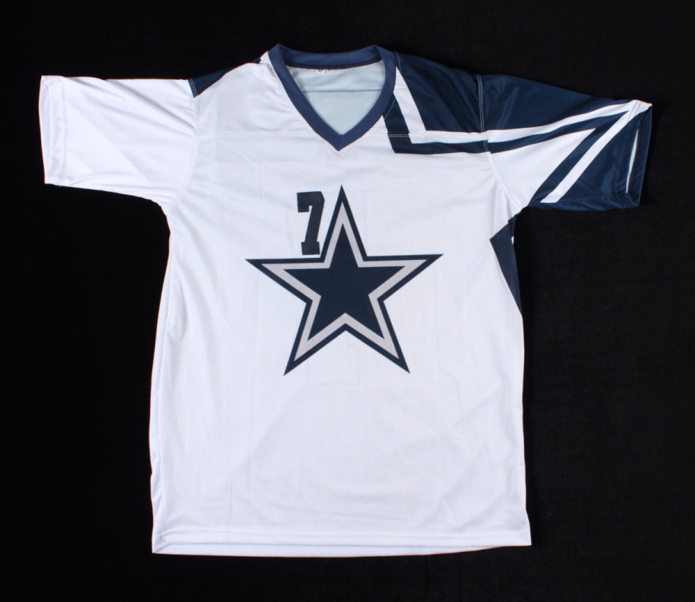 Trevon Diggs Dallas Cowboys Autographed Star-Sleeve Football Jersey - Dynasty Sports & Framing