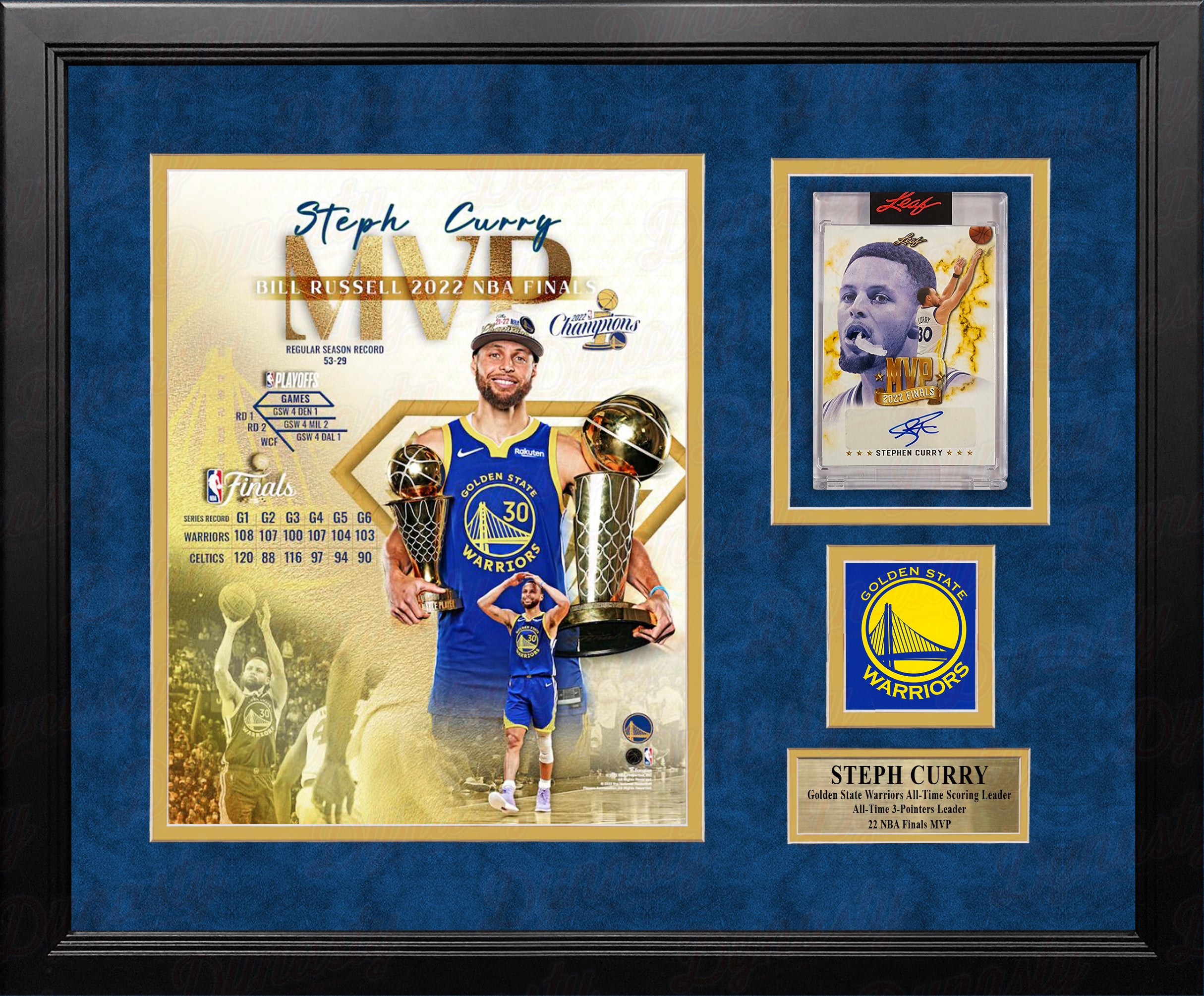 NBA Golden State Warriors Stephen Curry signed 11x14 photo dunk PSA COA