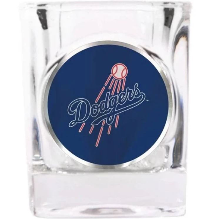 Los Angeles Dodgers Square Shot Glass - Dynasty Sports & Framing
