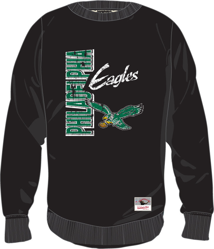 Philadelphia Eagles Mitchell & Ness Winning Time Sweatshirt