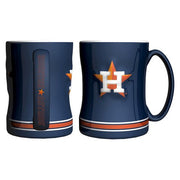 Houston Astros MLB Baseball Logo Relief 14 oz. Mug - Dynasty Sports & Framing