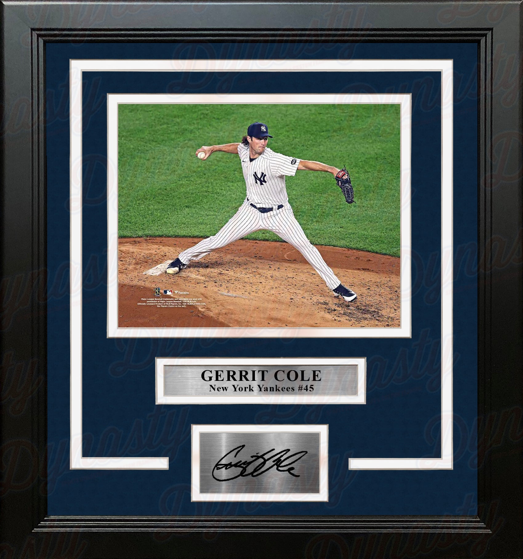 Gerrit cole autographed baseball cheap